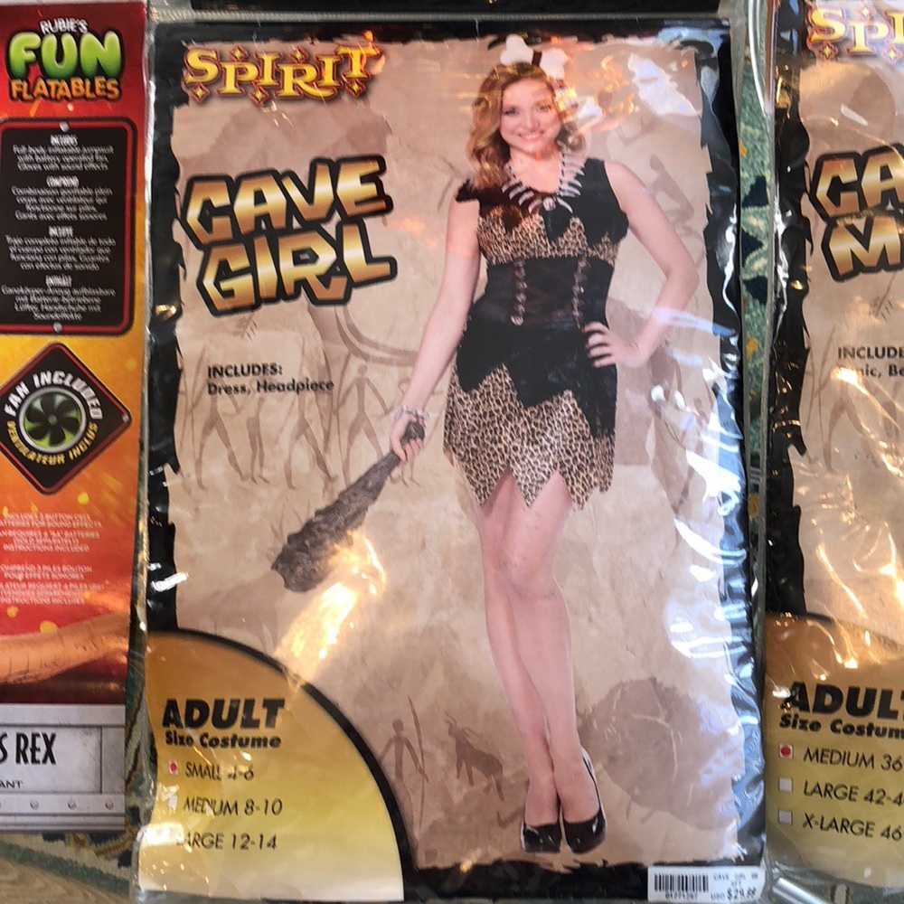 Cave girl costume